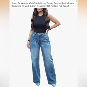 Stylish Blue Flare Jeans for Women